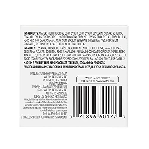 Wilton Icing Colors, 8-Count Icing Colors