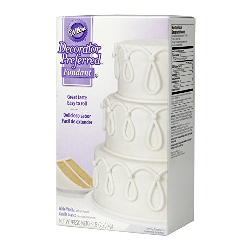 Wilton Decorator Preferred White Fondant, 5 Lb.