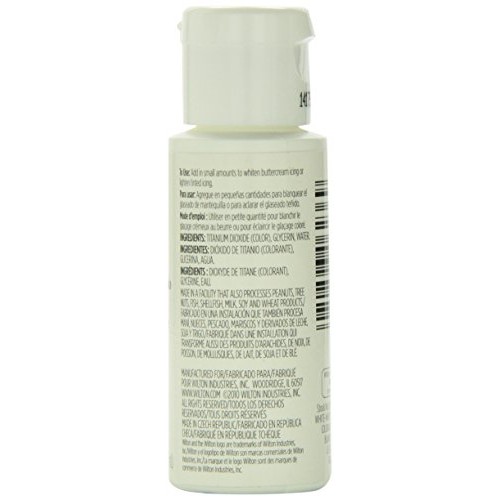 Wilton 603-1236 Liquid Color, 2-Ounce, White