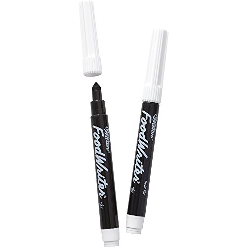 Wilton 609-1192 Black Food Writer Edible Ink Markers 2-Pack