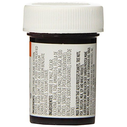 Wilton 610-205 Icing Gel, 1-Ounce, Orange