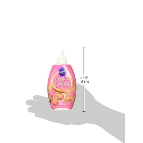 Wilton 704-0146 Pink Cookie Icing, 9-Ounce, Assorted