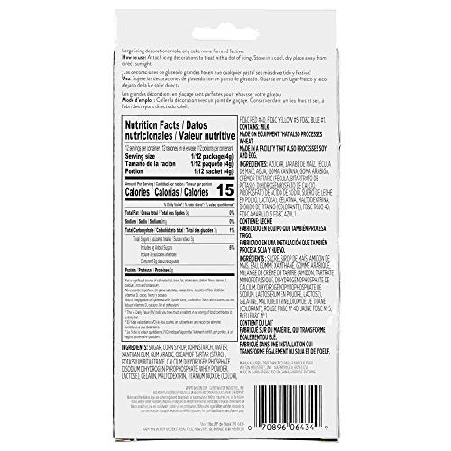 Wilton 710-6434 Halloween Cake Icing Decorations Happy Halloween