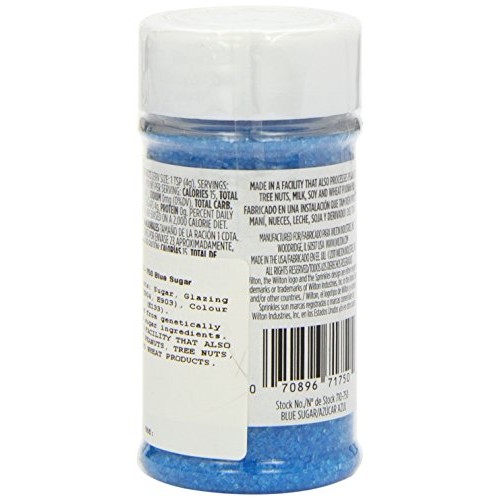 Wilton 710-750 Blue Sprinkles Sugar, 3.25 Oz