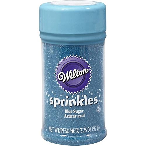 Wilton 710-750 Blue Sprinkles Sugar, 3.25 Oz