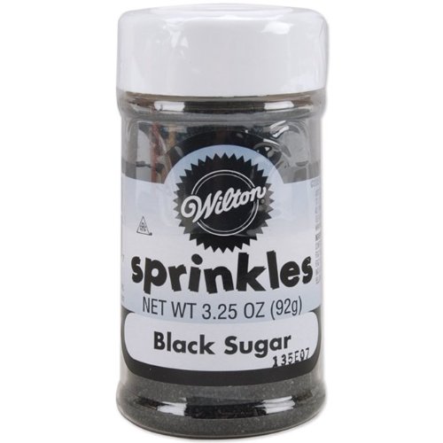 Wilton 710-762 Black Sugar Sparkles, One Size