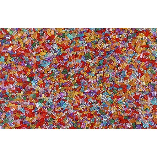 Wilton 710-991 Rainbow Sparkling Sugars, 8-Ounce