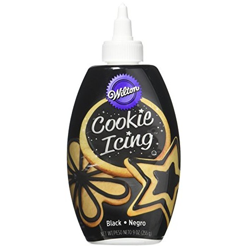 Wilton 704-0144 Black Cookie Icing, Multicolor