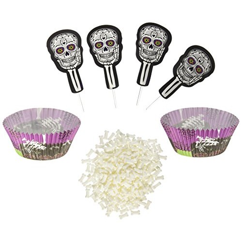 Wilton 415-3183 Deadly Soiree Cupcake Decorating Kit, Assorted