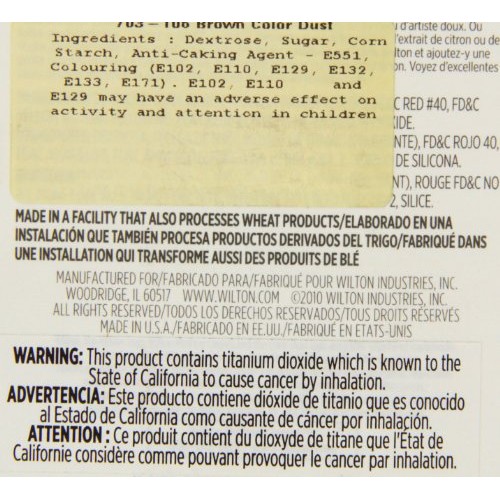 Wilton Color Dust, Brown