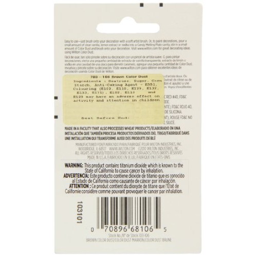 Wilton Color Dust, Brown