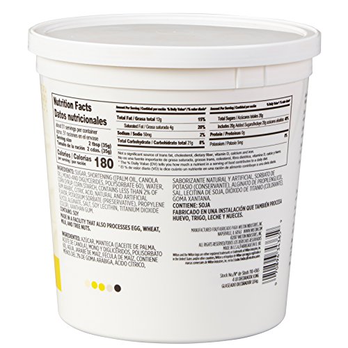 Wilton Creamy White Decorator Icing,Medium Consistency,4 Lb. Tub