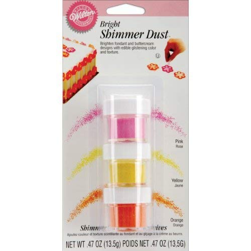 Wilton Food Bright Shimmer Dust, Multicolor