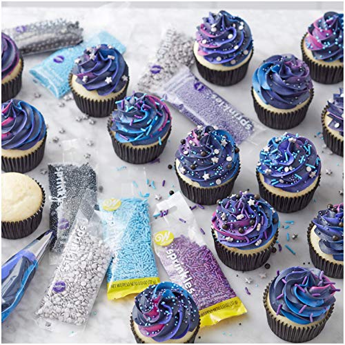 Wilton Galaxy Sprinkles Dessert Decorating Set, 8-Piece