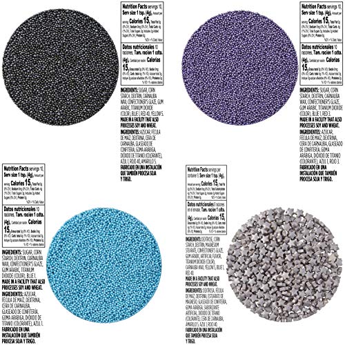 Wilton Galaxy Sprinkles Dessert Decorating Set, 8-Piece