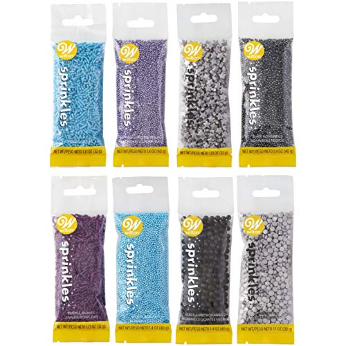 Wilton Galaxy Sprinkles Dessert Decorating Set, 8-Piece