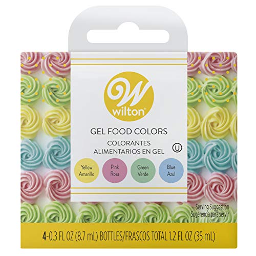 Wilton Gel Food Color Set, Primary