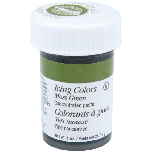 Wilton Icing Colors, 1-Ounce, Moss Green , Packaging May Vary