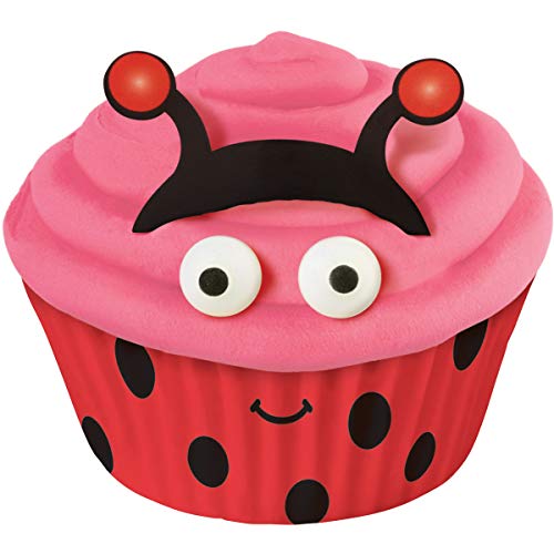 Wilton 415-0685 Ladybug Cupcake Decorating Kit