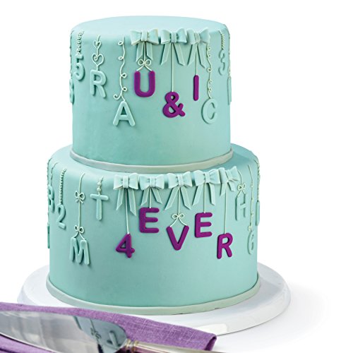 Wilton Letter And Number Fondant Cutters Set, 40-Piece
