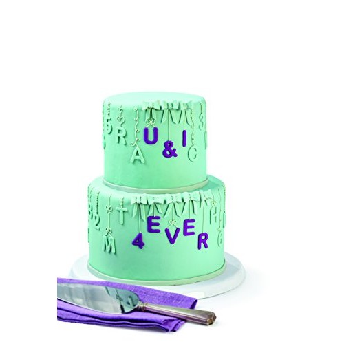 Wilton Letter And Number Fondant Cutters Set, 40-Piece