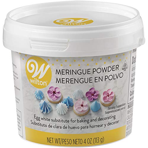 Wilton Meringue Powder Egg White Substitute, 4 Oz.
