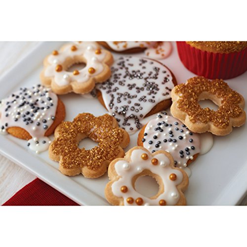 Wilton Pearlized Silver Sprinkles, 3.8 Oz. Edible Silver Glitter