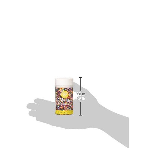 Wilton Rainbow Nonpareil Food Decorative, 3 Oz, Multicolored
