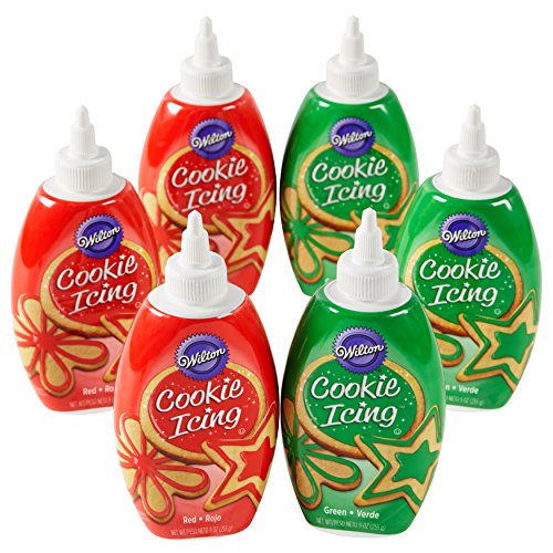 Wilton Red And Green Holiday Cookie Decorating 6 Icing Multipack Wilton Red And Green Holiday Cookie Decorating 6 Icing Multipack