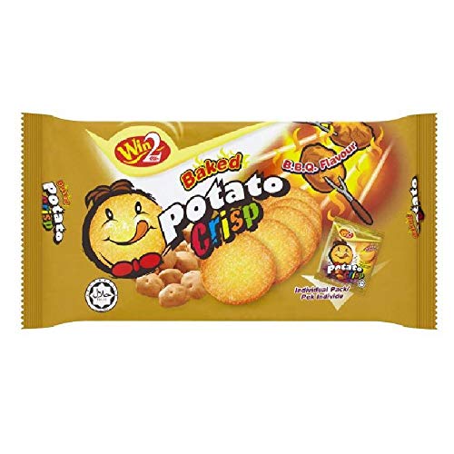 Win2 Potato Crisp Crackers 240G 628Mart Bbq Flavour