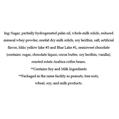 Chocolate Espresso Beans - 1.5 Lb Tub Green Mint Chocolate