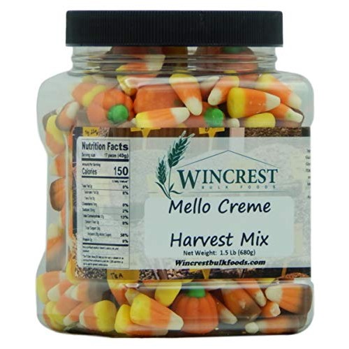 Autumn Harvest Mello Creme Candy Corn Mix - 1.5 Lb Tub