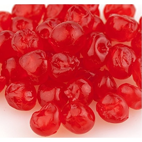Candied Fruit - 1 Lb Tub Red Cherries
