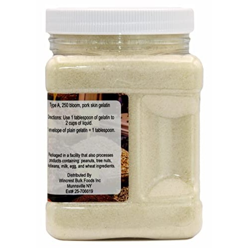 Unflavored Gelatin - 1.25 Lb 20 Oz Tub