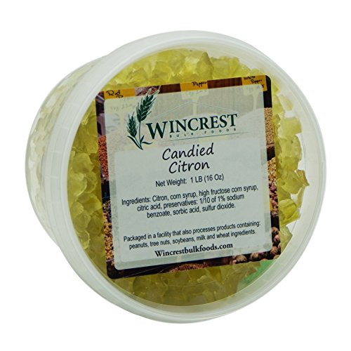 Candied Fruit - 1 Lb Tub Diced Citron