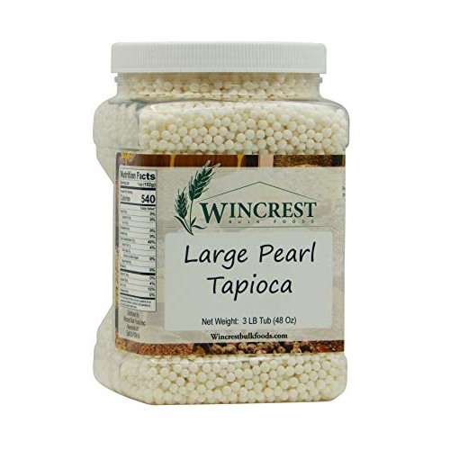 Large Pearl Tapioca - 3 Lb Tub
