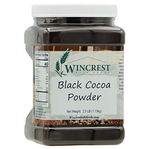 Blommer Black Cocoa Powder - 2.5 Lb Economy Size Tub