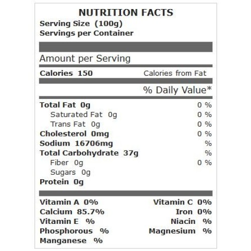 Double Acting Baking Powder - Aluminum Free - 3 Lb Economy Size Tub