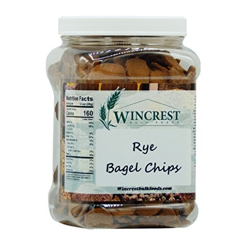 Rye Bagel Chips - 1.25 Lb Tub