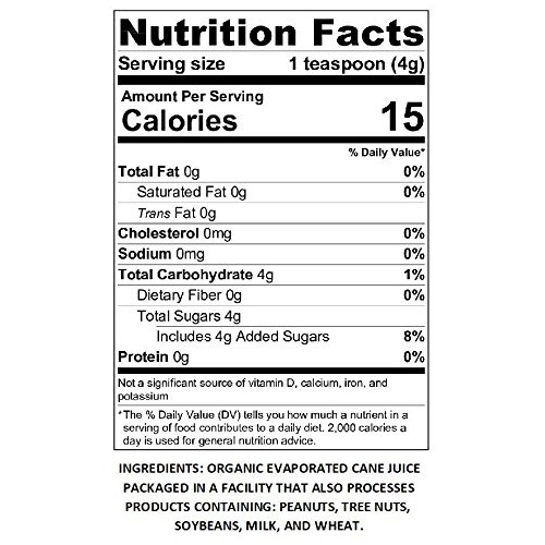 Organic Evaporated Cane Juice Sugar - 4 Lb Tub