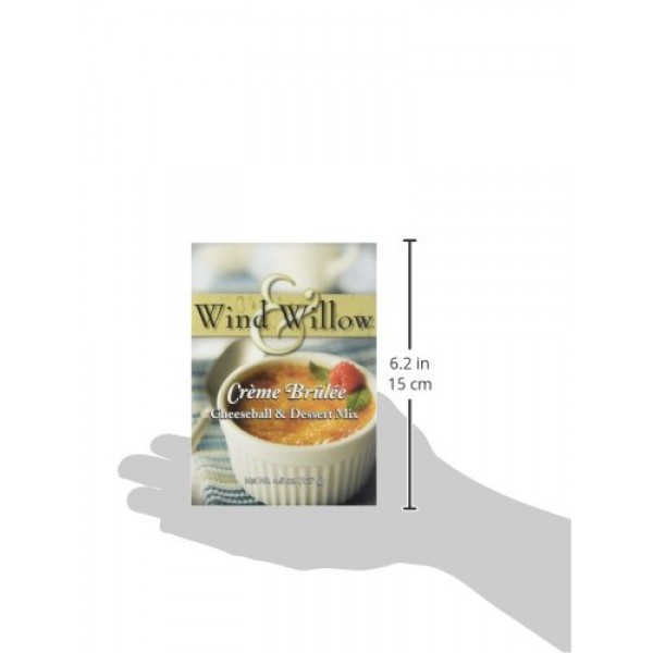 Wind and Willow Creme Brulee Cheeseball & Dessert Mix - 4.5 Ounc...