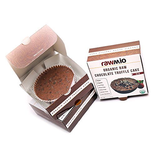 Rawmio Organic Raw Chocolate Truffle Cake 5 Oz 142 G