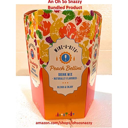Wine-A-Rita Mix It Up Drink Mix - 5 Flavor Variety Packets Peac