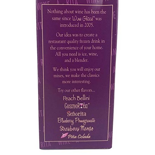 Wine-A-Rita Wine Glace Frozen Cocktail Mix 12 Ounce 2 Pack, 24