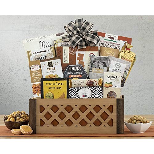 Sweet &Amp; Savory Gift Crate By Wine Country Gift Baskets