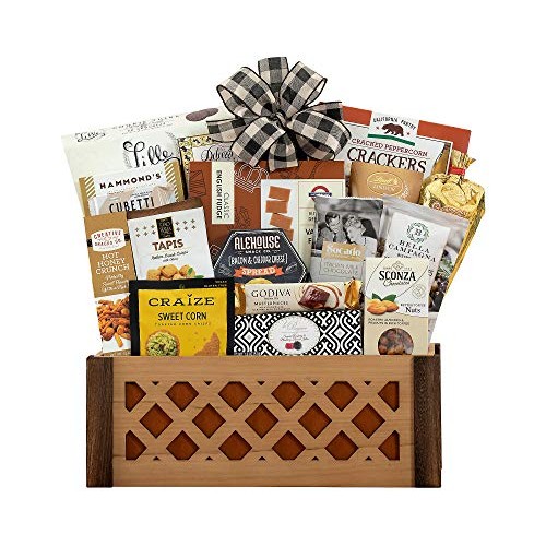 Sweet &Amp; Savory Gift Crate By Wine Country Gift Baskets