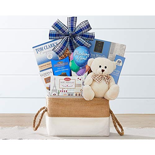 Thinking Of You Gift Basket-The Bear Hugs By Wine Country Gift B