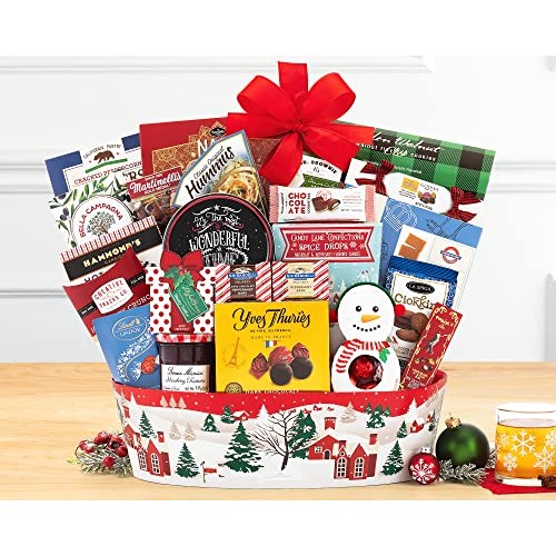 Wine Country Gift Baskets The Festive Gourmet Christmas Snacks S