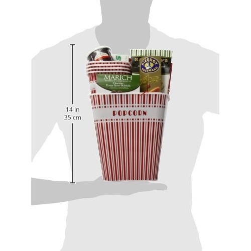 Wine Country Gift Baskets The Movie Night Popcorn &Amp; Candy Gift B