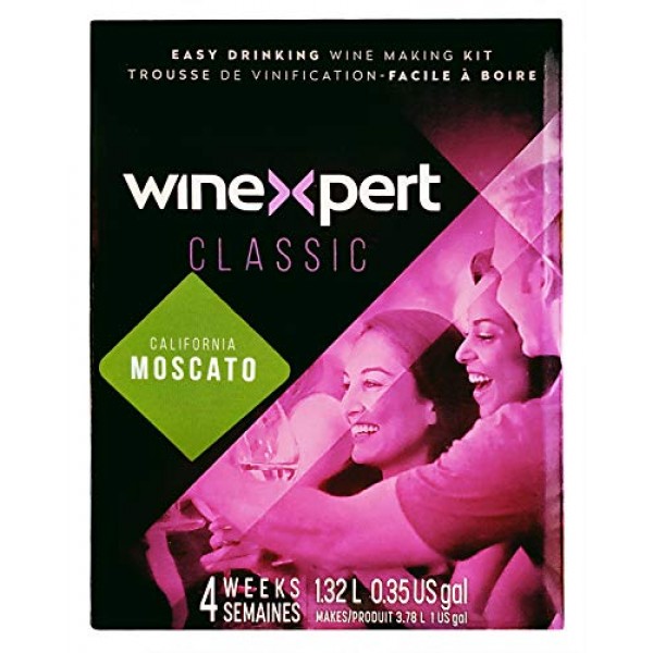 Classic California Moscato One Gallon Wine Ingredient Kit
